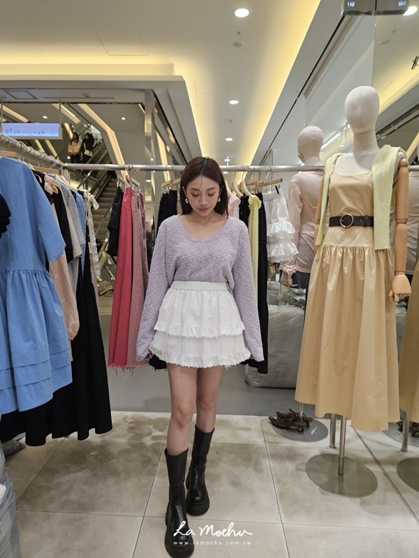 星點點顆粒造型上衣